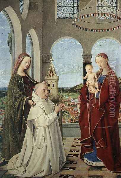 Madonna and Child Oil Painting - Petrus Christus