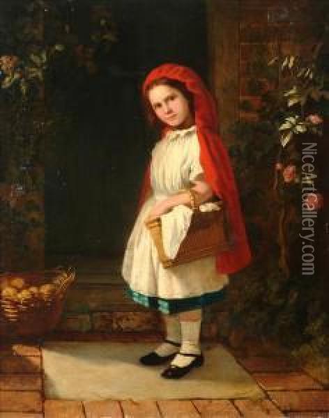 Little Red Riding Hood Oil Painting - Patrick William Adam