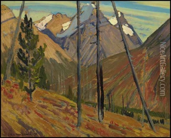 Rocky Mountains Oil Painting - James Edward Hervey MacDonald