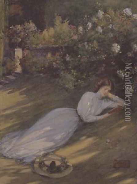 A Summer Afternoon Oil Painting - Joseph Skelton