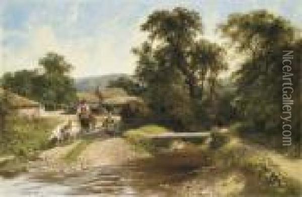 View Of Killarney Oil Painting - Samuel Bough