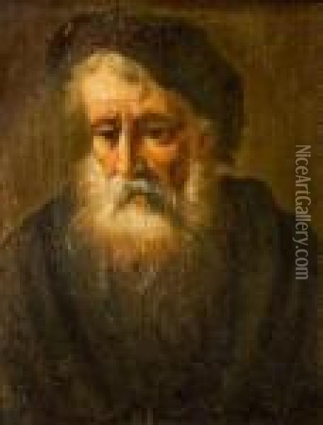 Portrait Of A Man Oil Painting - Salomon Koninck