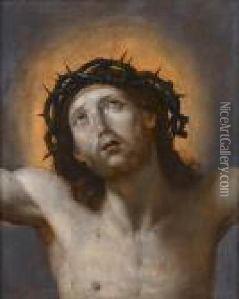 Christ As The Man Of Sorrows Oil Painting - Guido Reni