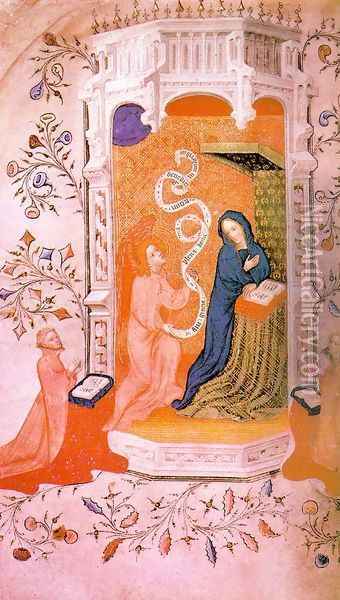 The Beaufort Book of Hours 1399-1410 Oil Painting - Herman Scheere