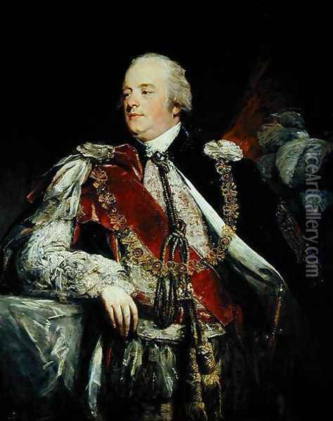 Portrait of George Nugent Temple Grenville First Marquis of Buckingham 1753-1813 Oil Painting - John Jackson