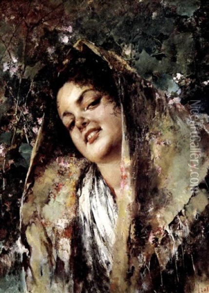 Perdita Oil Painting - Vincenzo Irolli