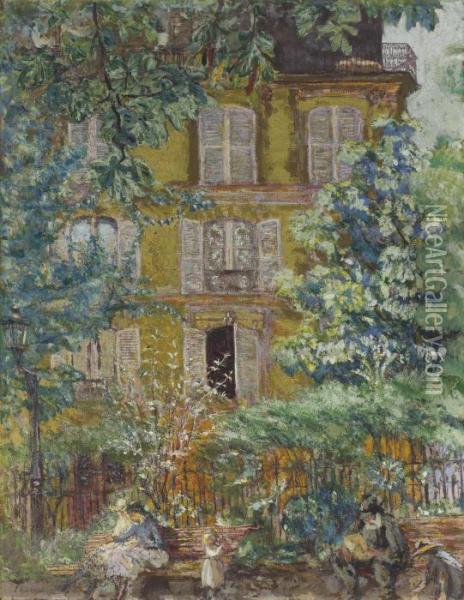 Le Square Oil Painting - Jean-Edouard Vuillard