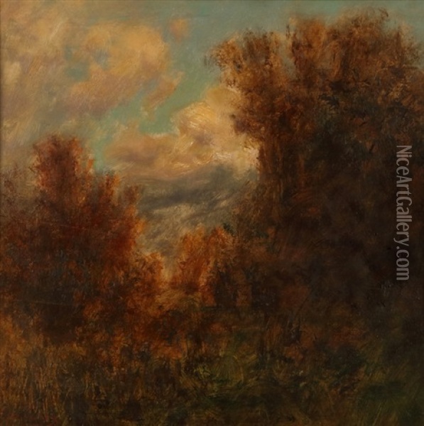Glimpse Of Tam Oil Painting - Charles Dorman Robinson