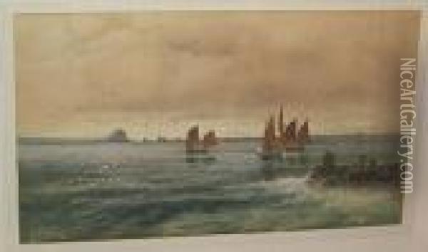 Mounts Bay, Cornwall Oil Painting - Arthur Suker