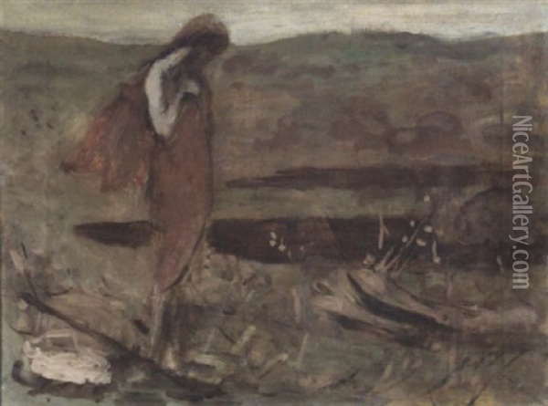 L'enfant Prodigue Oil Painting - Pierre Puvis de Chavannes