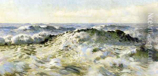 Afternoon Wind Oil Painting - Edward Emerson Simmons