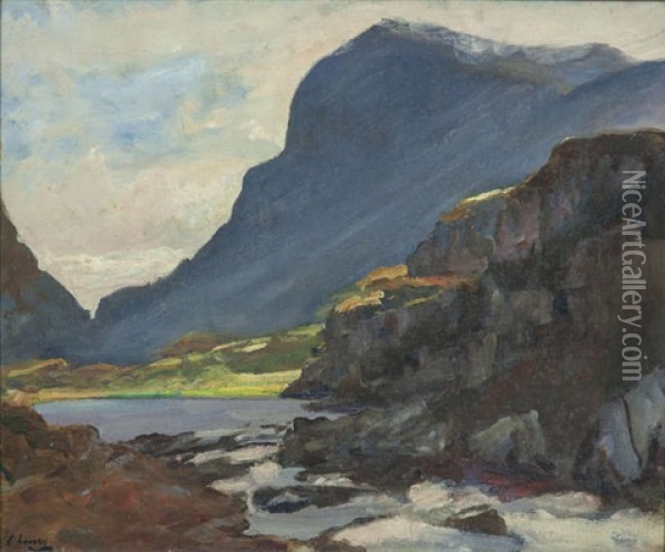 The Gap Of Dunloe Oil Painting - John Lavery