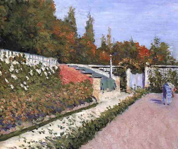 The Gardener Oil Painting - Gustave Caillebotte