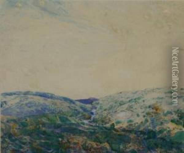 Utah Foothills Oil Painting - Wilson Henry Irvine