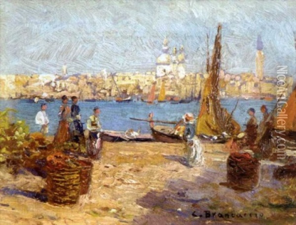 Venise Oil Painting - Carlo Brancaccio