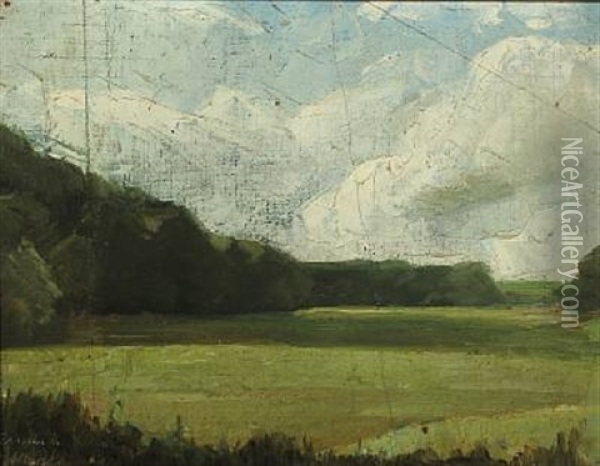Landscape Oil Painting - Albert Gottschalk