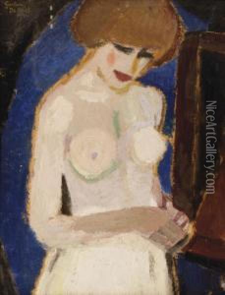Torse De Femme Oil Painting - Gustave De Smet