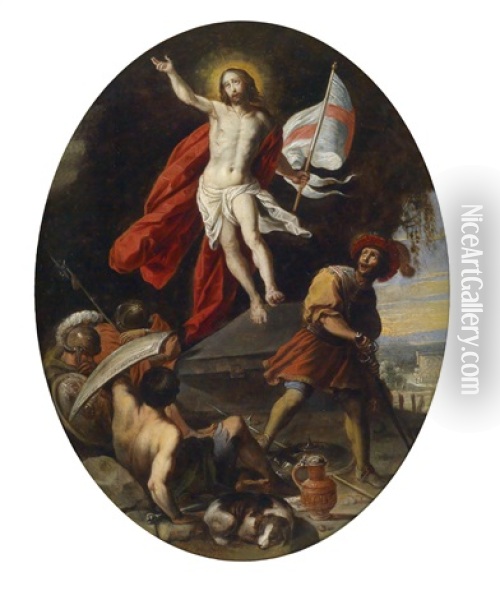 Der Auferstandene Christus Oil Painting - Gerard Seghers