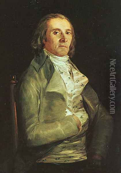 Dr Pearl Oil Painting - Francisco De Goya y Lucientes
