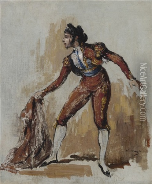 Jeune Homme En Costume De Toreador Oil Painting - Edouard Manet
