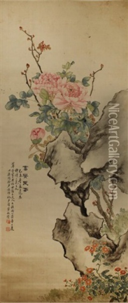 Yin Guan Chinese Painting Oil Painting -  Yin Diyun