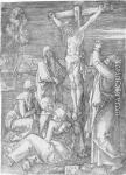 Thecrucifixion Oil Painting - Albrecht Durer