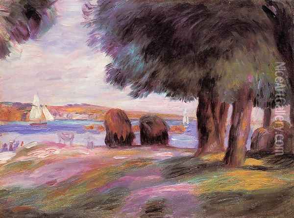 Landscape 11 Oil Painting - Pierre Auguste Renoir