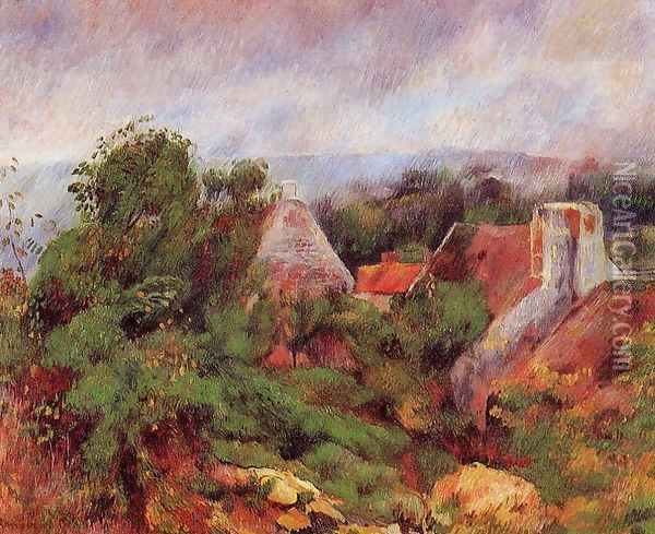 La Roche Goyon Oil Painting - Pierre Auguste Renoir
