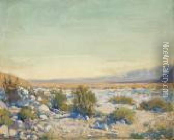 Desert Landscape Oil Painting - Alson Skinner Clark