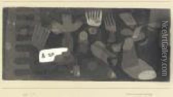 Stilleben Mit Zerbrochenem Spiegel Oil Painting - Paul Klee