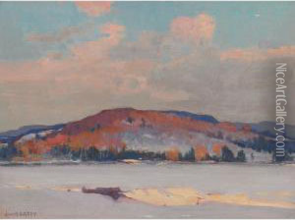Early Spring, Kearney, Ont Oil Painting - John William Beatty