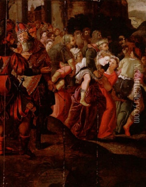 The Siege Of Weinberg Oil Painting - Hans Jordaens the Elder