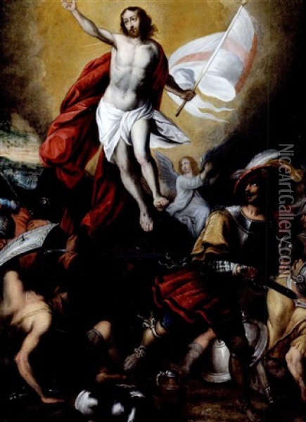 Die Himmelfahrt Christi Oil Painting - Gerard Seghers