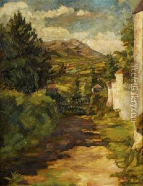 Farm In The Mournes Oil Painting - Paul Nietsche