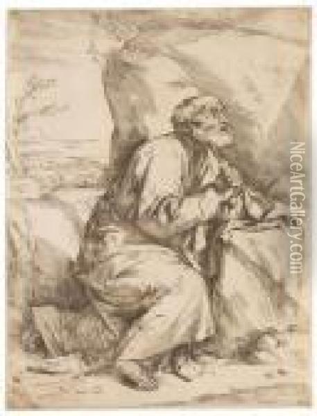 Die Buse Des Heiligen Petrus Oil Painting - Jusepe de Ribera