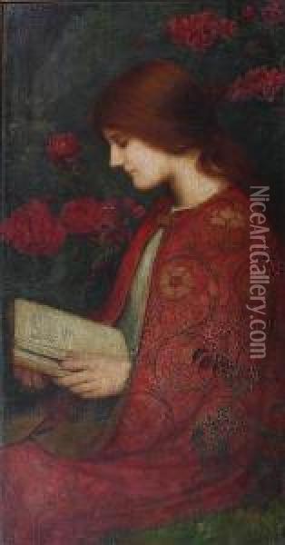 Romance Of The Rose Oil Painting - William M. Spittle