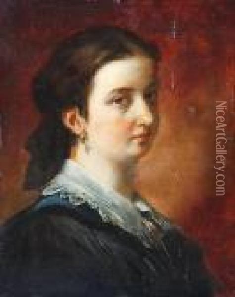 Johanna Von Krehling Oil Painting - Wilhelm von Kaulbach
