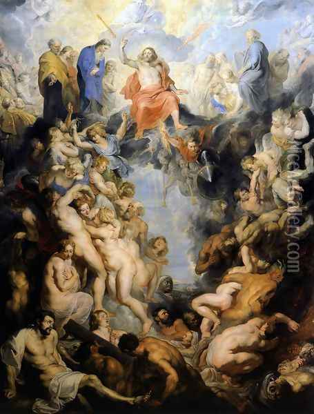 The Last Judgement 1617 Oil Painting - Peter Paul Rubens