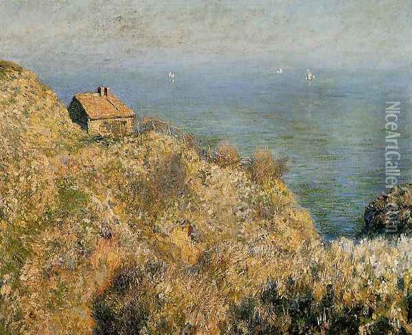The Fishermans House At Varengeville Oil Painting - Claude Oscar Monet