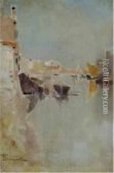 Chioggia Oil Painting - Telemaco Signorini