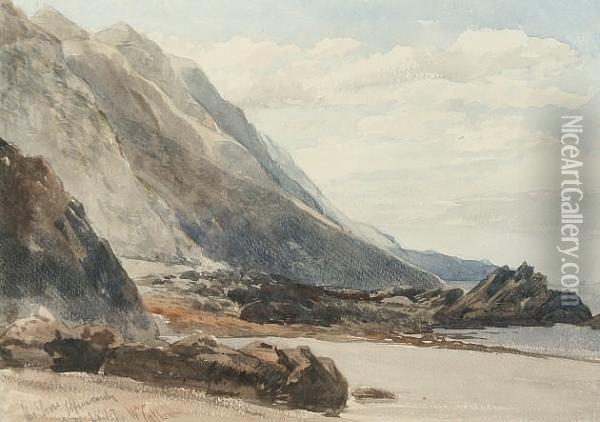 The Tors, Ilfracombe Oil Painting - William Callow