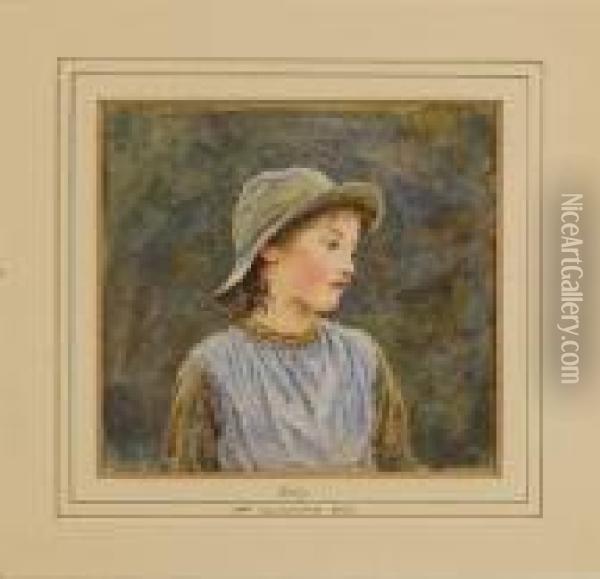 Hetty Oil Painting - Helen Mary Elizabeth Allingham