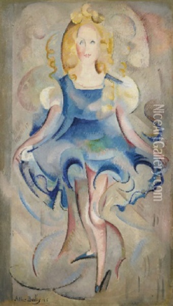 Petite Fille Qui Danse Oil Painting - Alice Bailly