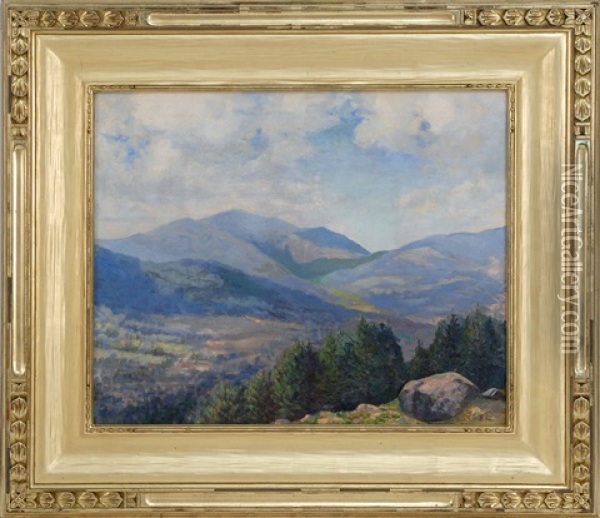 Mount Washington Oil Painting - Charles C. Mckim
