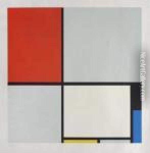 Composition Abstraite Oil Painting - Piet Mondrian