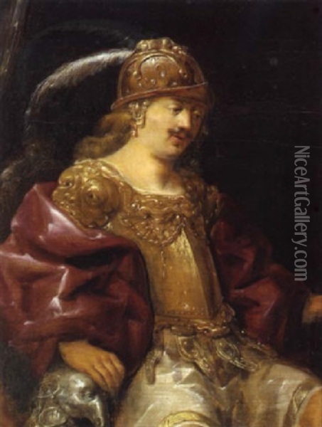 Bildnis Eines Romischen Imperators Oil Painting - Isaac Isaacsz