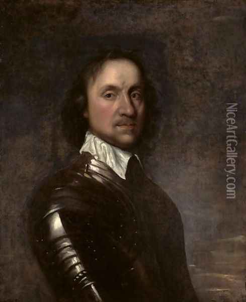 Portrait of Oliver Cromwell Oil Painting - Robert Walker