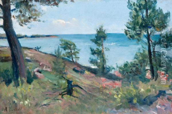Archipelago View Oil Painting - Amelia H. Lundahl