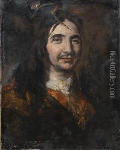 Portrait Of A Gentleman Oil Painting - Jan or Joan van Noordt