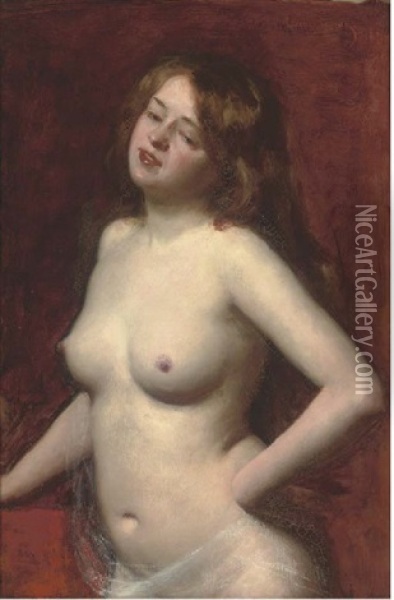 Female Nude Oil Painting -  Carolus-Duran